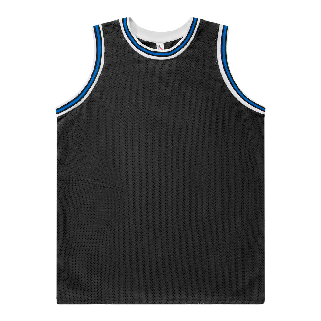 Basketball Jersey - Black / Blue