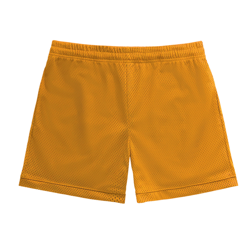 Mesh Shorts Yellow