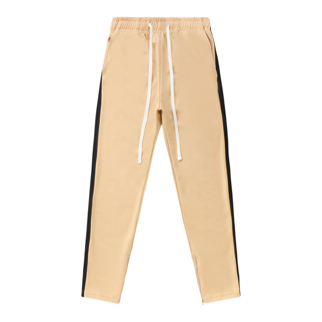 Sweatpants - Tan / Black
