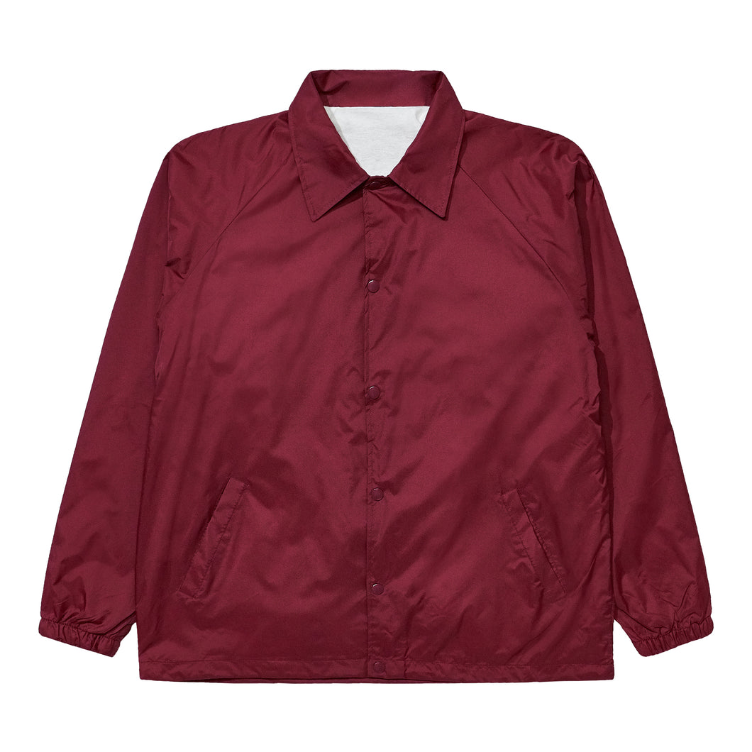 Coach Jacket - Burgundy