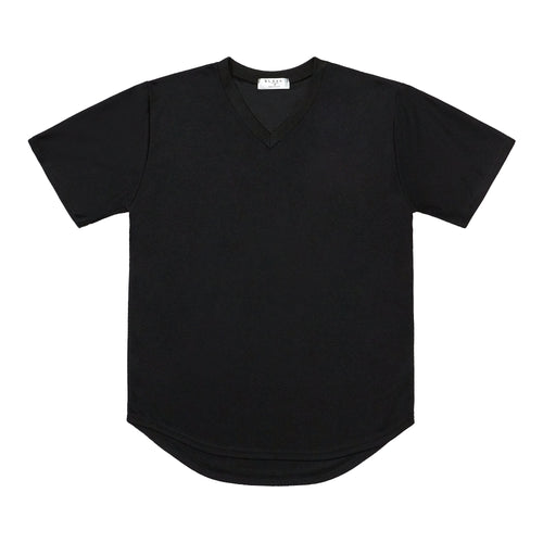 V-Neck Jersey - Black