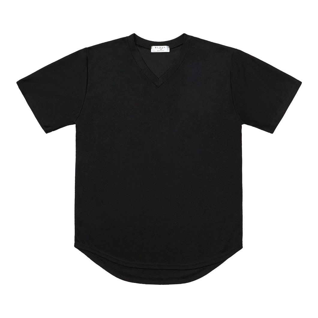 V-Neck Jersey - Black