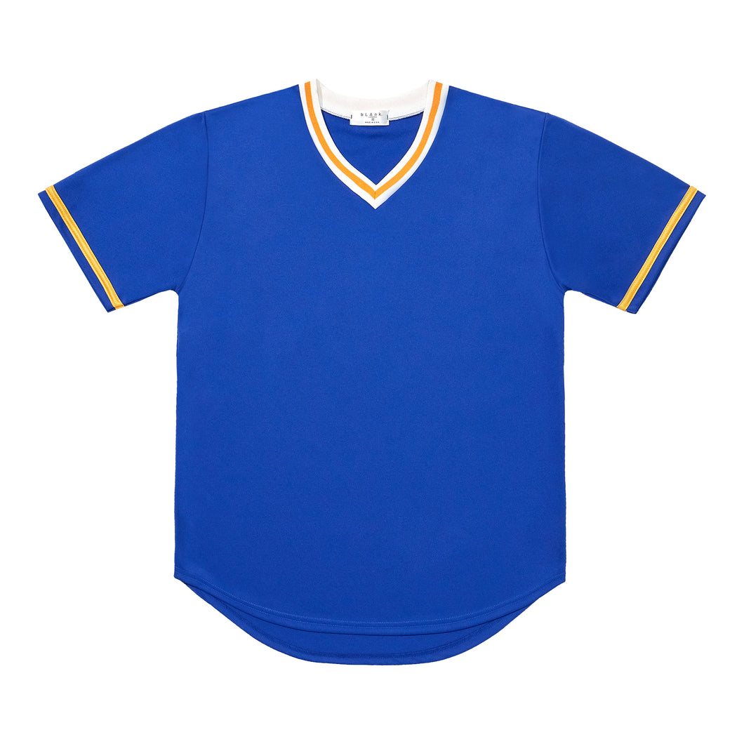 V-Neck Jersey - Blue / White / Yellow